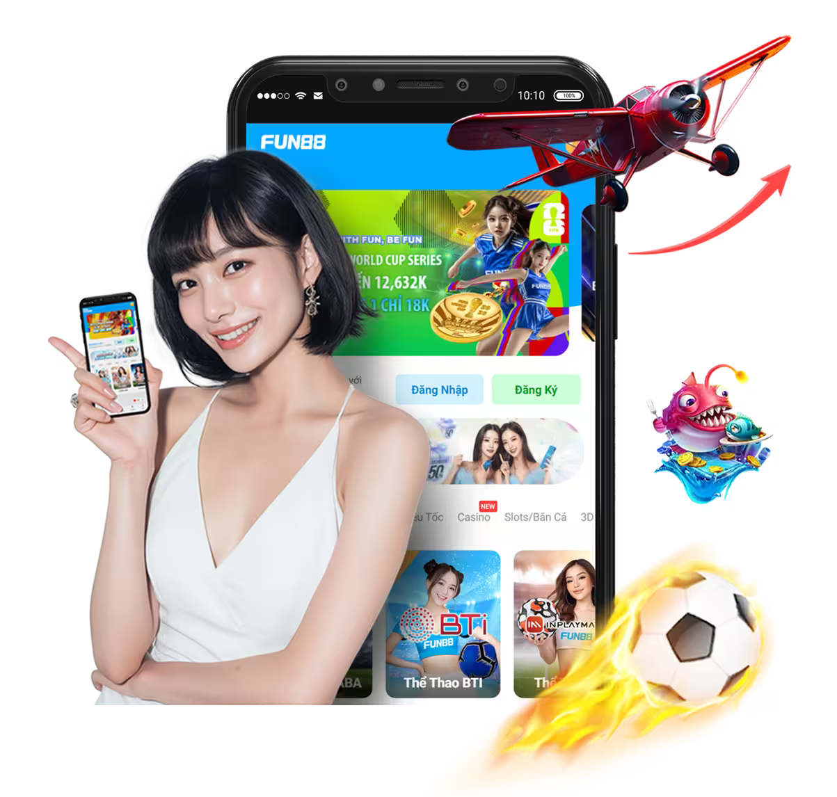Giao diện di động FUN88